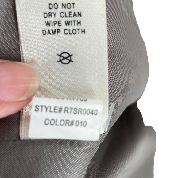 ORIGINAL PENGUIN GRAY PATTERENED TRENCH COAT - Picture 4 of 10